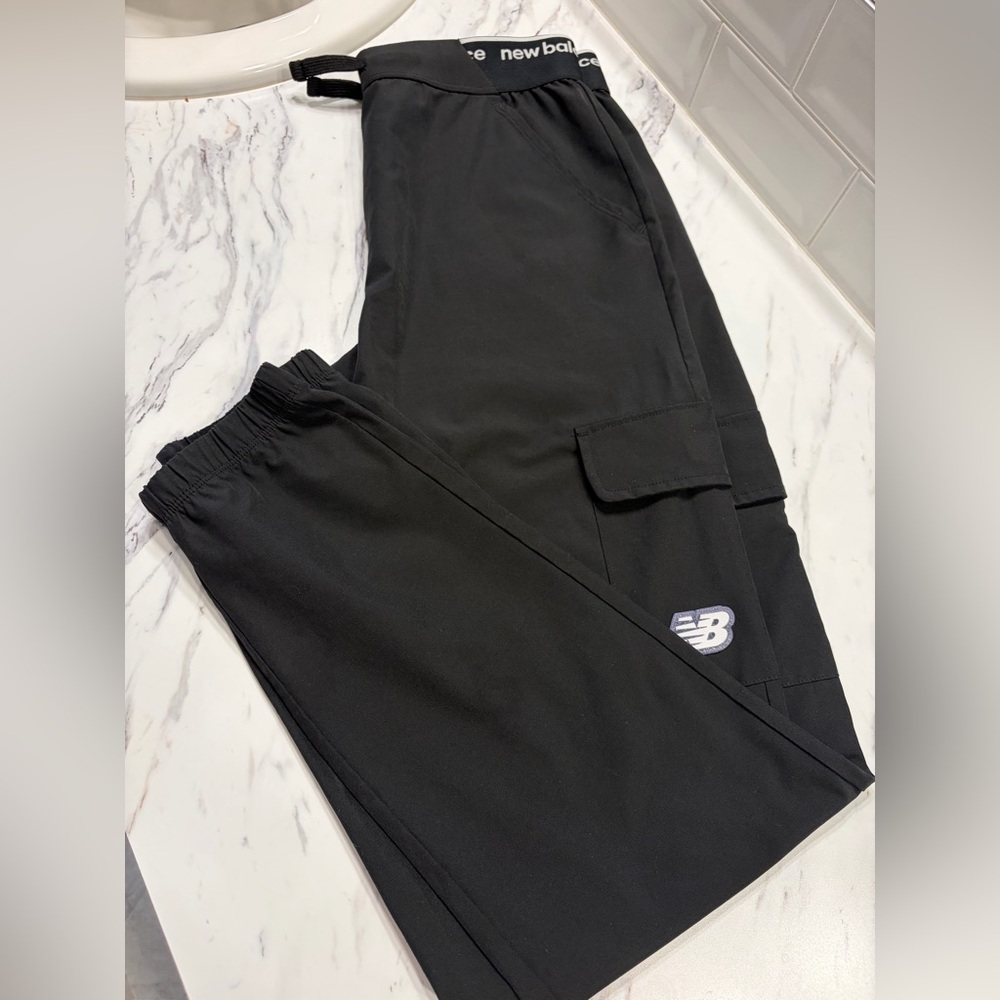New Balance Black Joggers with Logo - Picture 7 of 7